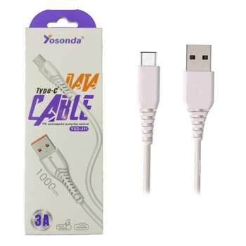 کابل شارژ تایپ سی مدل Yosonda YXD-J11