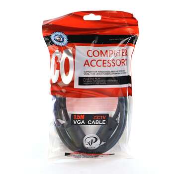 کابل VGA ایکس پی 1.5 متری مدل XP VGA Cable CCTV 1.5M